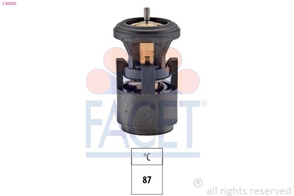 FACET Coolant thermostat VW POLO PLAYA new 7.8420S