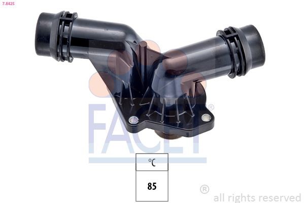 EPS 1.880.425 FACET Opening Temperature: 85°C, Made in Italy - OE Equivalent, with seal Thermostat, coolant 7.8425 buy