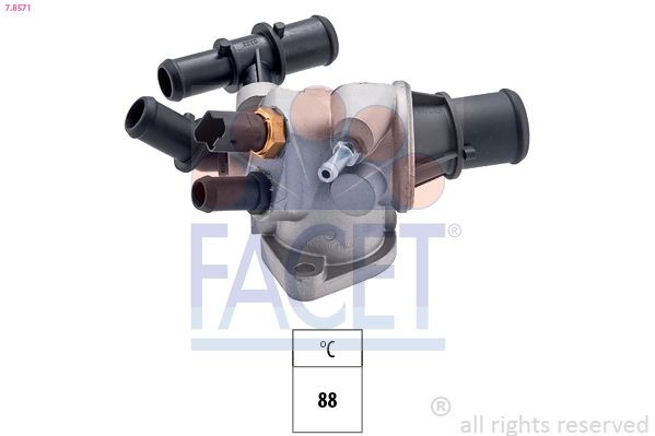 EPS 1.880.571 FACET 7.8571 Engine thermostat 46790296