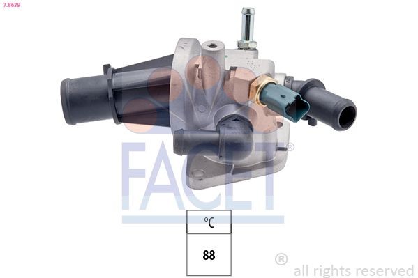 EPS 1.880.639 FACET 7.8639 Engine thermostat 55 224 023