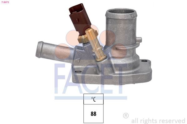 EPS 1.880.672 FACET 7.8672 Engine thermostat 13 38 271