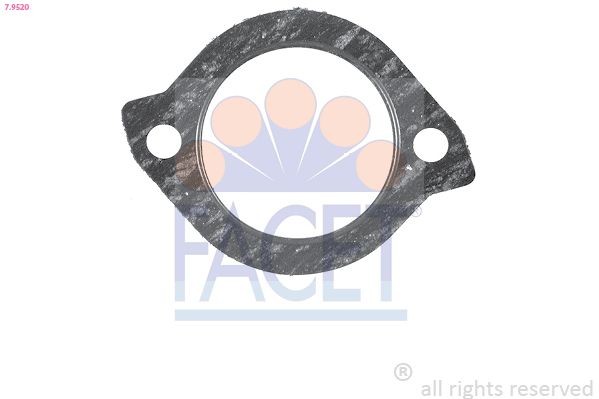 FACET 7.9520 Gasket, thermostat Made in Italy - OE Equivalent