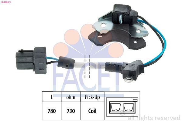 EPS 1.930.163/1 FACET Made in Italy - OE Equivalent Sensor, ignition pulse 8.4963/1 buy