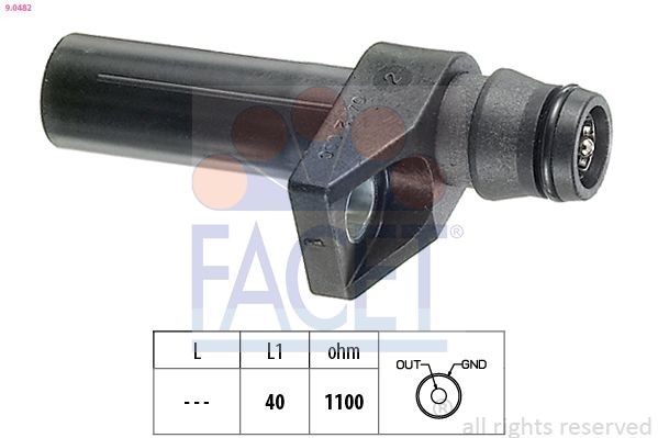 Great value for money - FACET Crankshaft sensor 9.0482