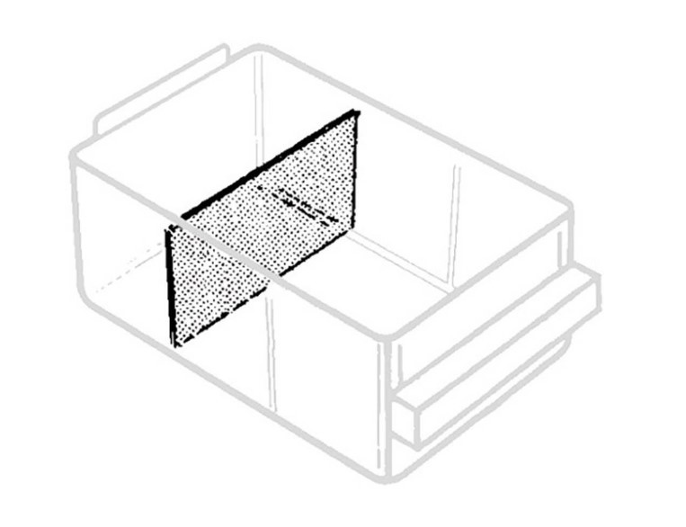 Divider Set, drawer (workshop trolley) raaco 113298