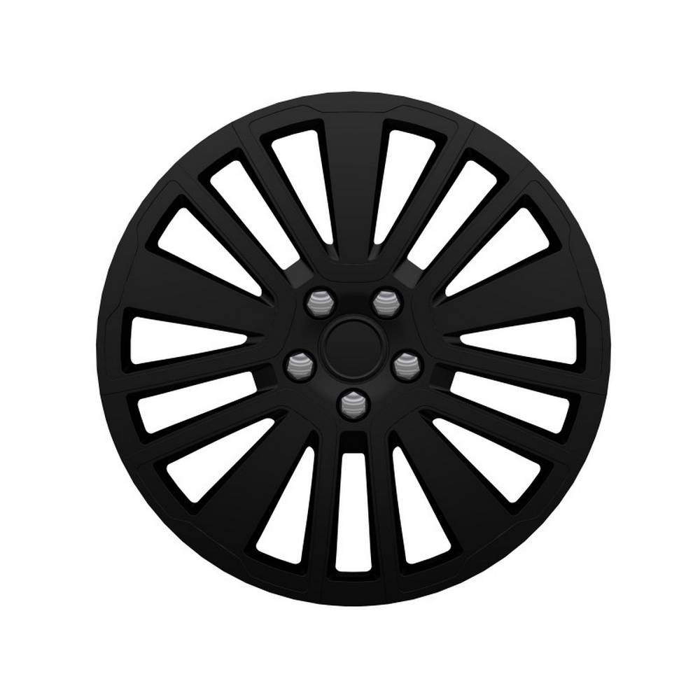 Car hubcaps Black J-TEC SCUBA SR J15201