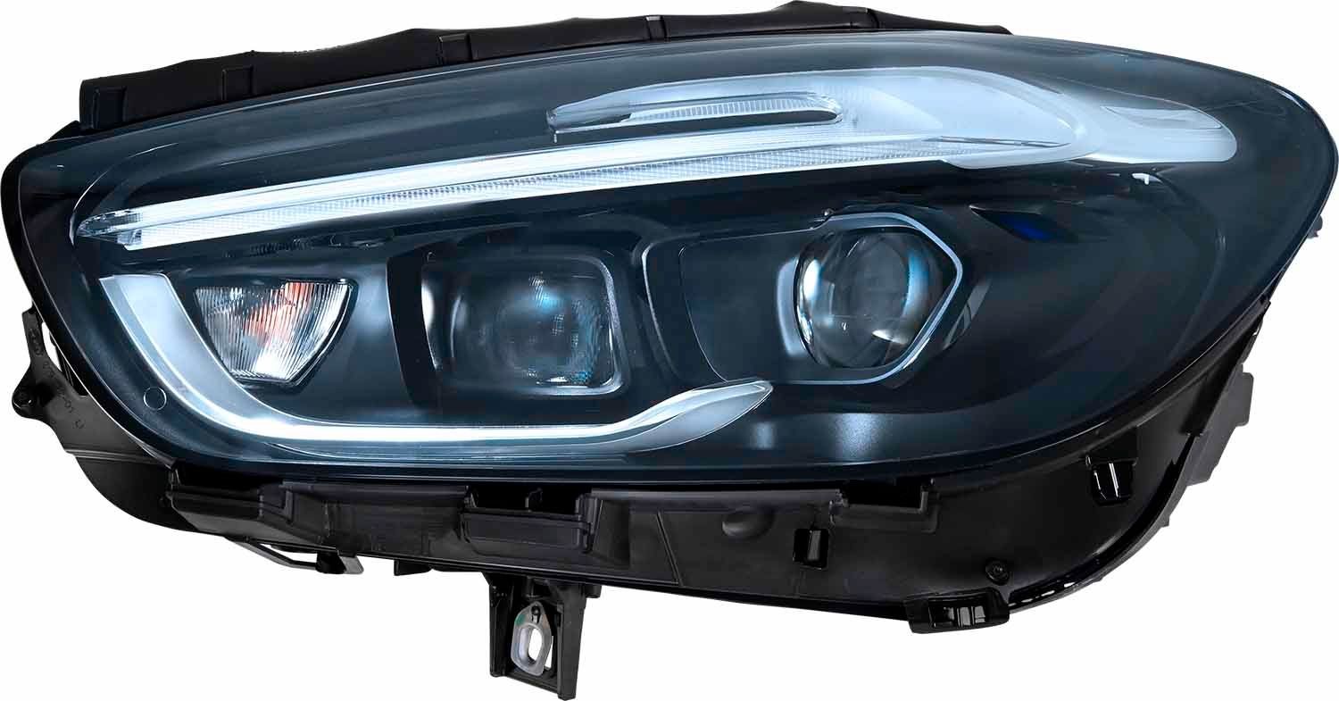 HELLA Left, LED, Matrix, 12V, with high beam (LED), with low beam (LED), with position light (LED), with indicator (LED), with daytime running light (LED), for right-hand traffic, without control unit Left-hand/Right-hand Traffic: for right-hand traffic Front lights 1EX 015 558-511 buy