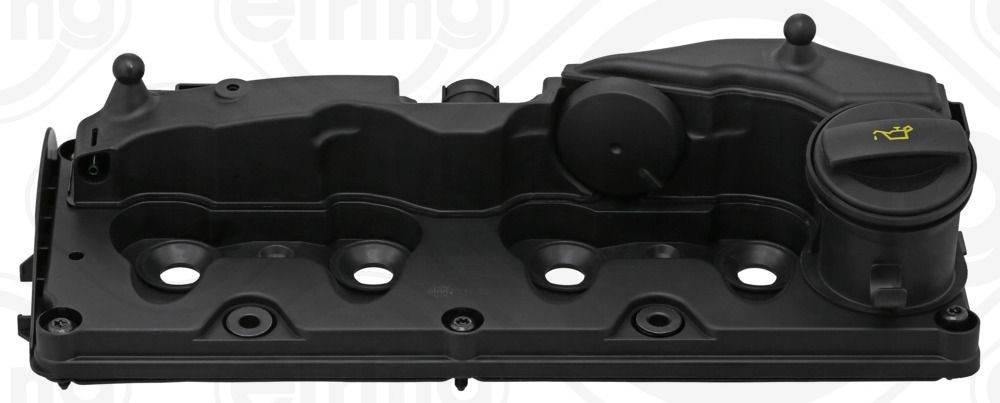 Engine cylinder head ELRING with valve cover gasket, with bolts/screws - 115.530