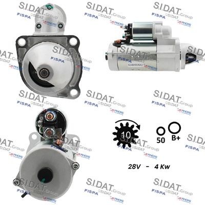 SIDAT S24BH0049A2 Starter motor 504036695