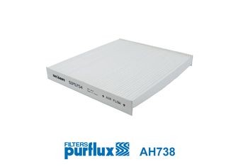PURFLUX Pollen Filter, 254 mm x 226 mm x 28 mm Width: 226mm, Height: 28mm, Length: 254mm Cabin filter AH738 buy