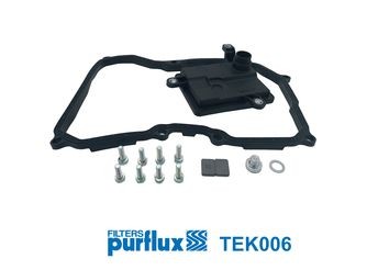 Volkswagen TRANSPORTER Hydraulic filter automatic transmission 21889934 PURFLUX TEK006 online buy