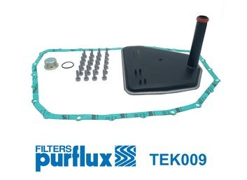 Original TEK009 PURFLUX Hydraulic filter set automatic transmission JEEP