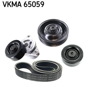 VKM 65018 SKF VKMA65059 Deflection / Guide Pulley, v-ribbed belt 2528827000