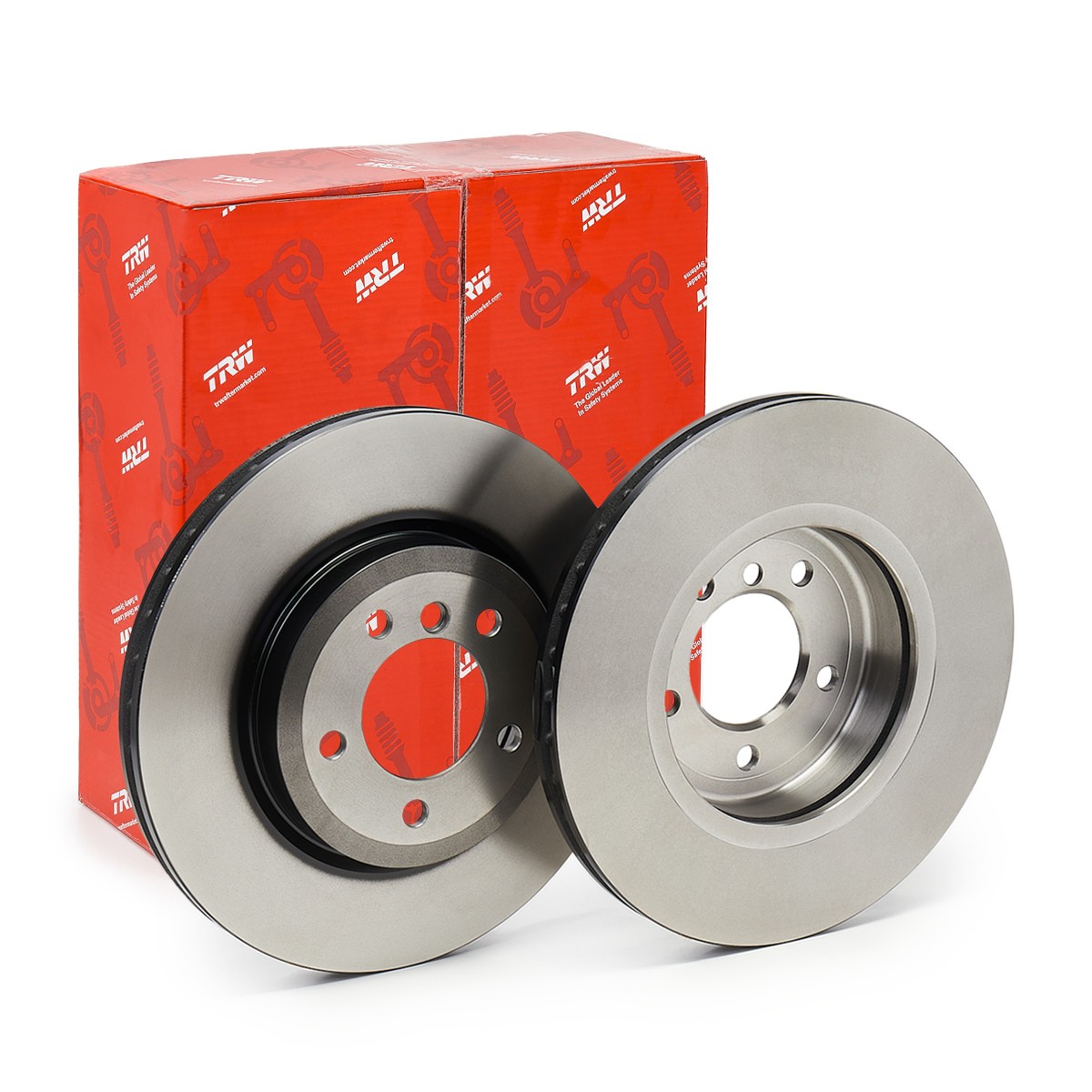Brake disc DF4166 from TRW