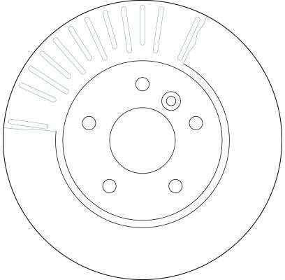 TRW Brake rotors DF4194S for Land Rover Discovery 2
