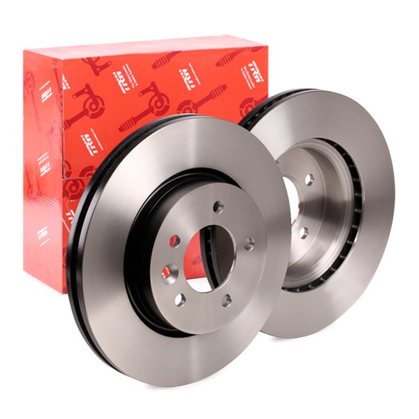 TRW Brake rotors DF4790 for LAND ROVER DISCOVERY, RANGE ROVER
