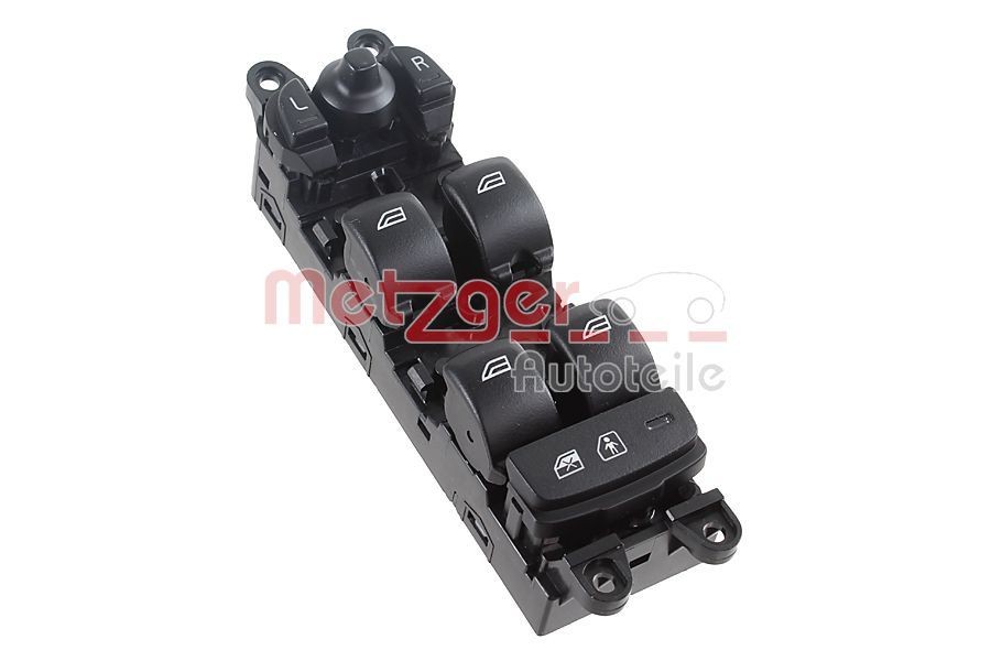 METZGER Driver side, Front Number of pins: 3-pin connector Switch, window regulator 09161164 buy