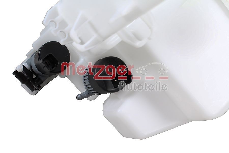 METZGER 2140426 Washer fluid tank, window cleaning for headlamp cleaning system, with pump, without lid