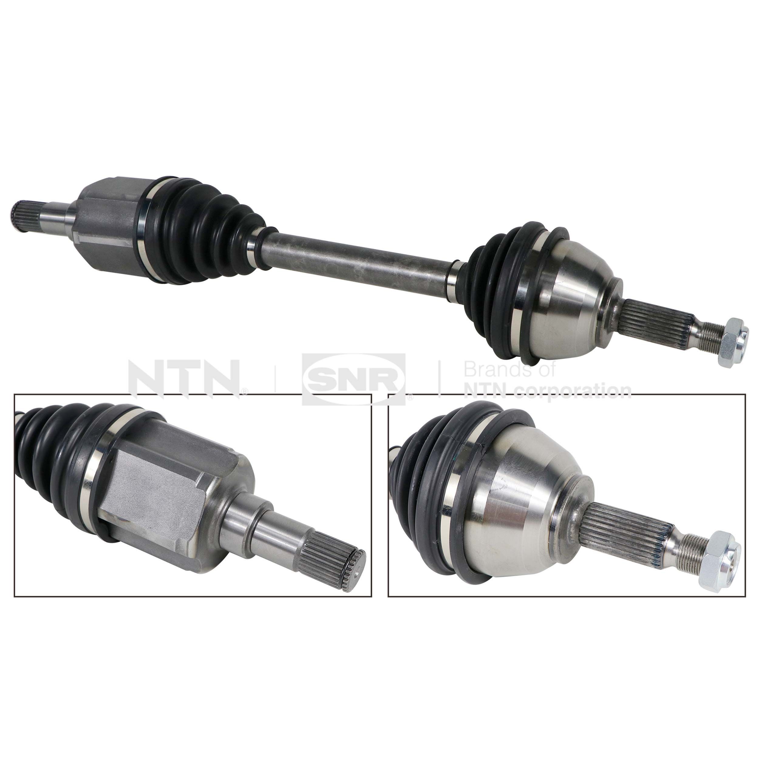 SNR Front Axle Left, 632mm Length: 632mm, External Toothing wheel side: 25 Driveshaft DK52.015 buy