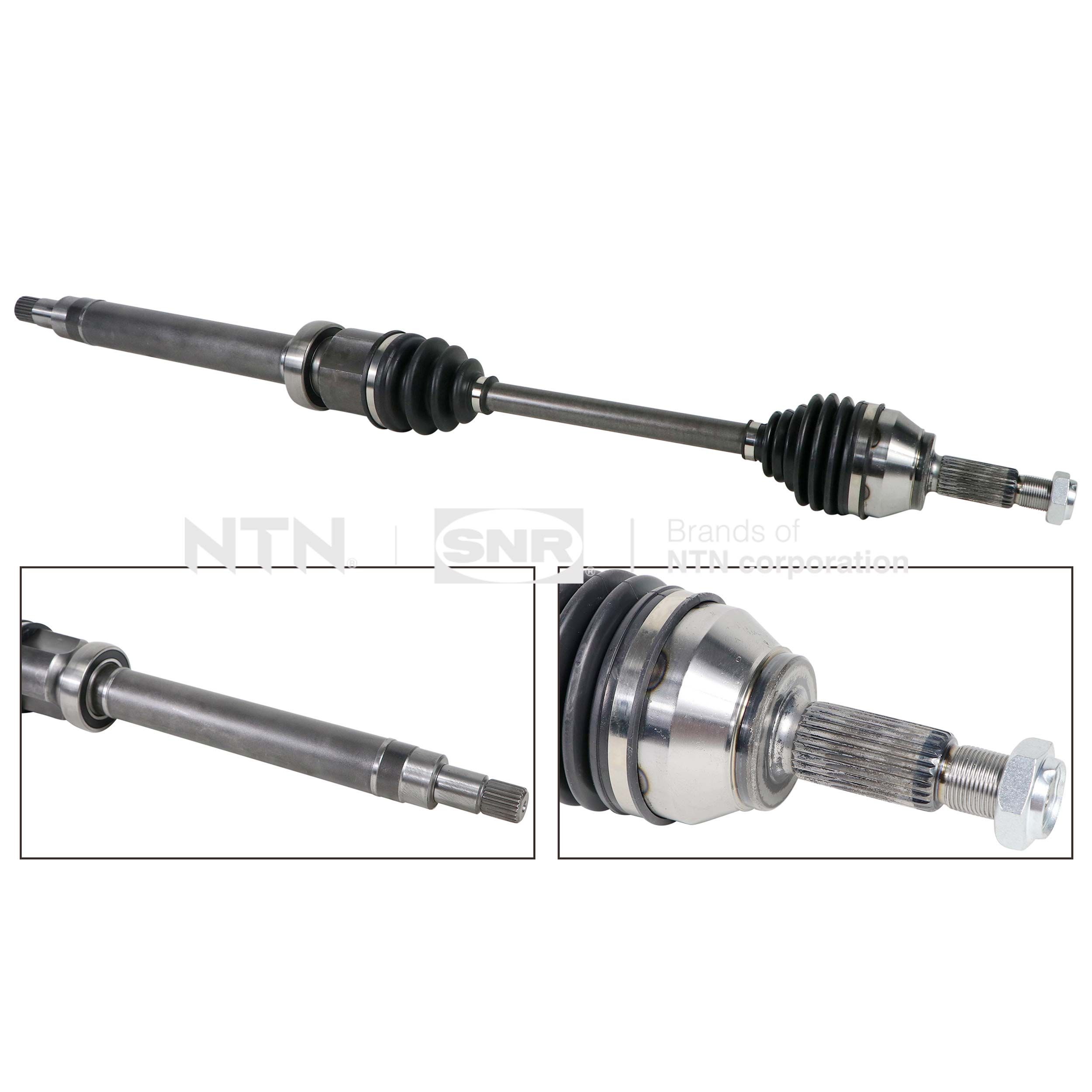 SNR Front Axle Right, 919mm Length: 919mm, External Toothing wheel side: 25 Driveshaft DK52.016 buy