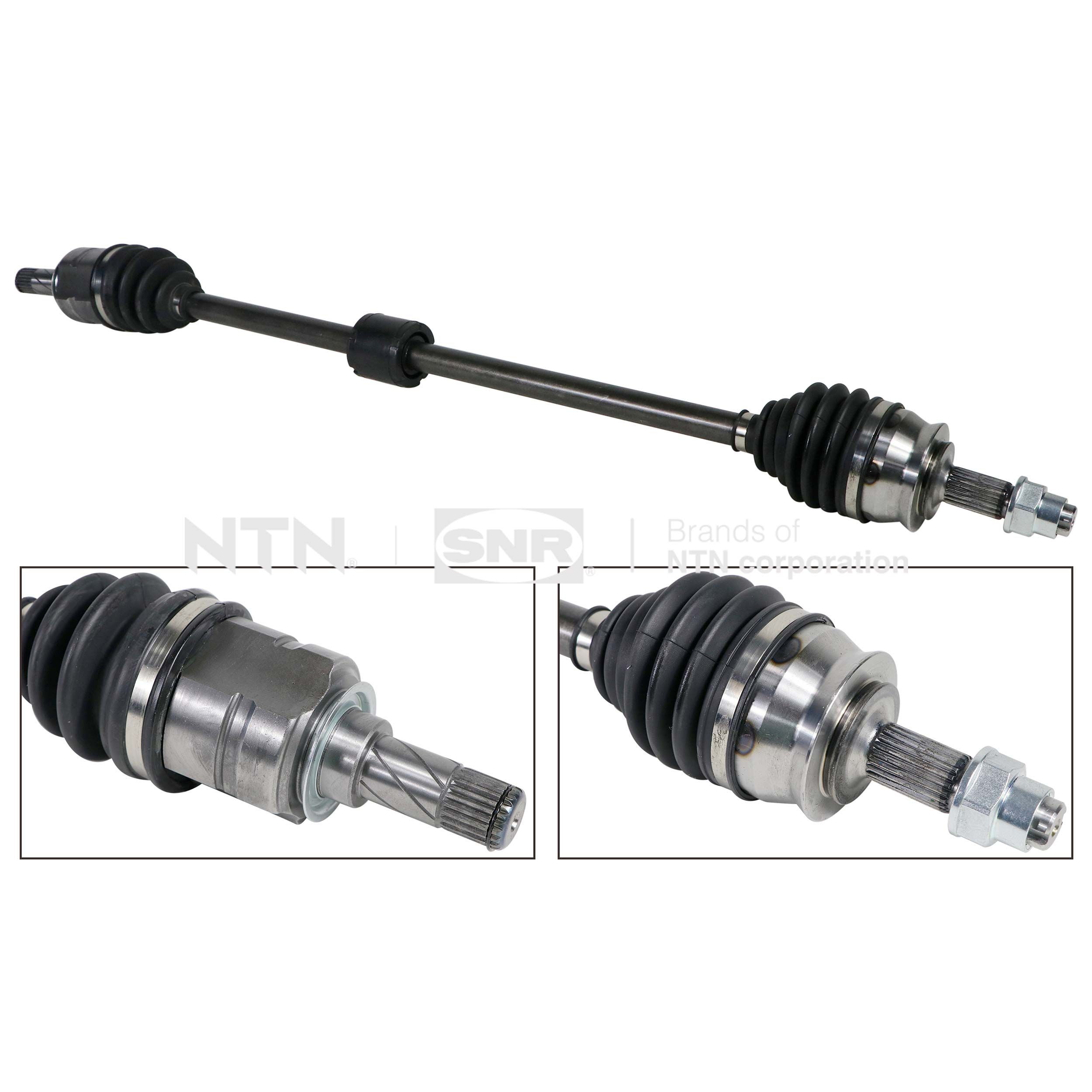 SNR Front Axle Right, 918mm Length: 918mm, External Toothing wheel side: 22 Driveshaft DK53.026 buy