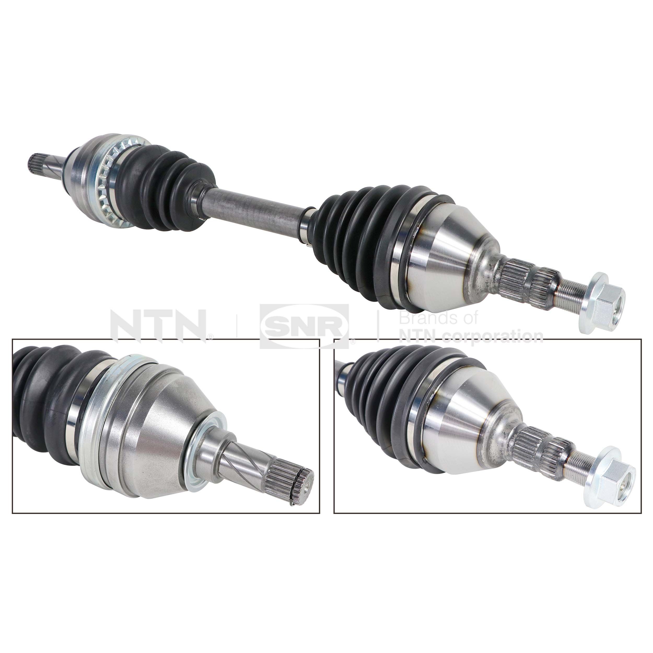 SNR Front Axle Left, 617,5mm Length: 617,5mm, External Toothing wheel side: 30 Driveshaft DK53.035 buy