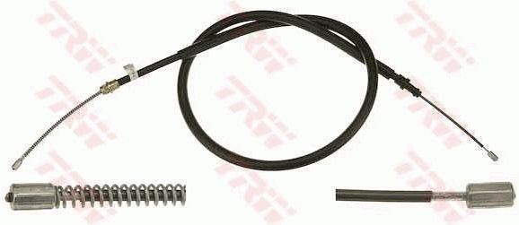 TRW GCH1292 Hand brake cable 1372, 1087mm, Drum Brake