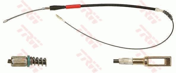 TRW GCH1534 Hand brake cable 811609722D