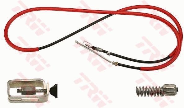 TRW GCH1688 Hand brake cable 2285, 2061mm, Drum Brake