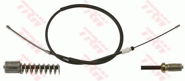 Original TRW Emergency brake cable GCH1748 for RENAULT KOLEOS