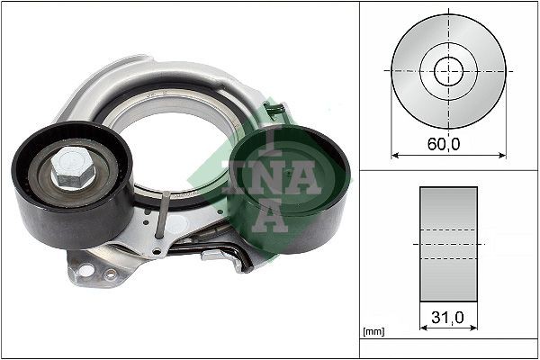 INA 534 0934 10 BMW X3 2020 Belt tensioner, v-ribbed belt