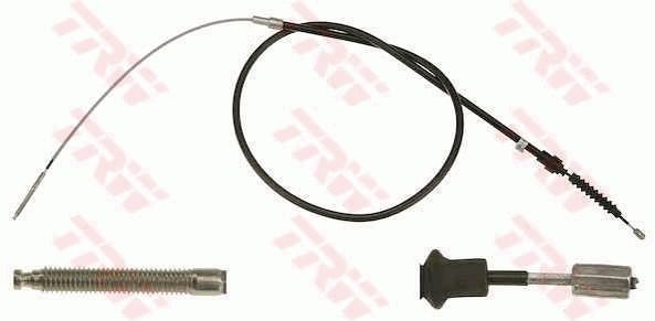 Volkswagen CADDY Hand brake cable TRW GCH2159 cheap
