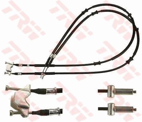 Opel MOVANO Emergency brake cable 2191532 TRW GCH2509 online buy