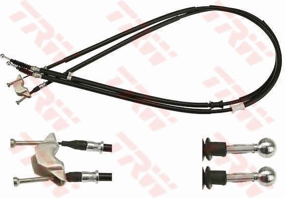 Opel ASTRA Hand brake cable TRW GCH2517 cheap