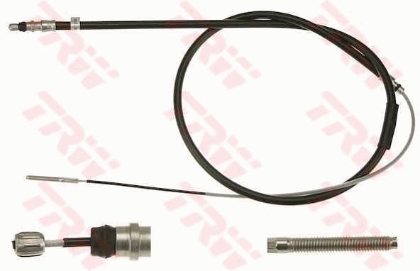BMW 02 Hand brake cable TRW GCH2617 cheap