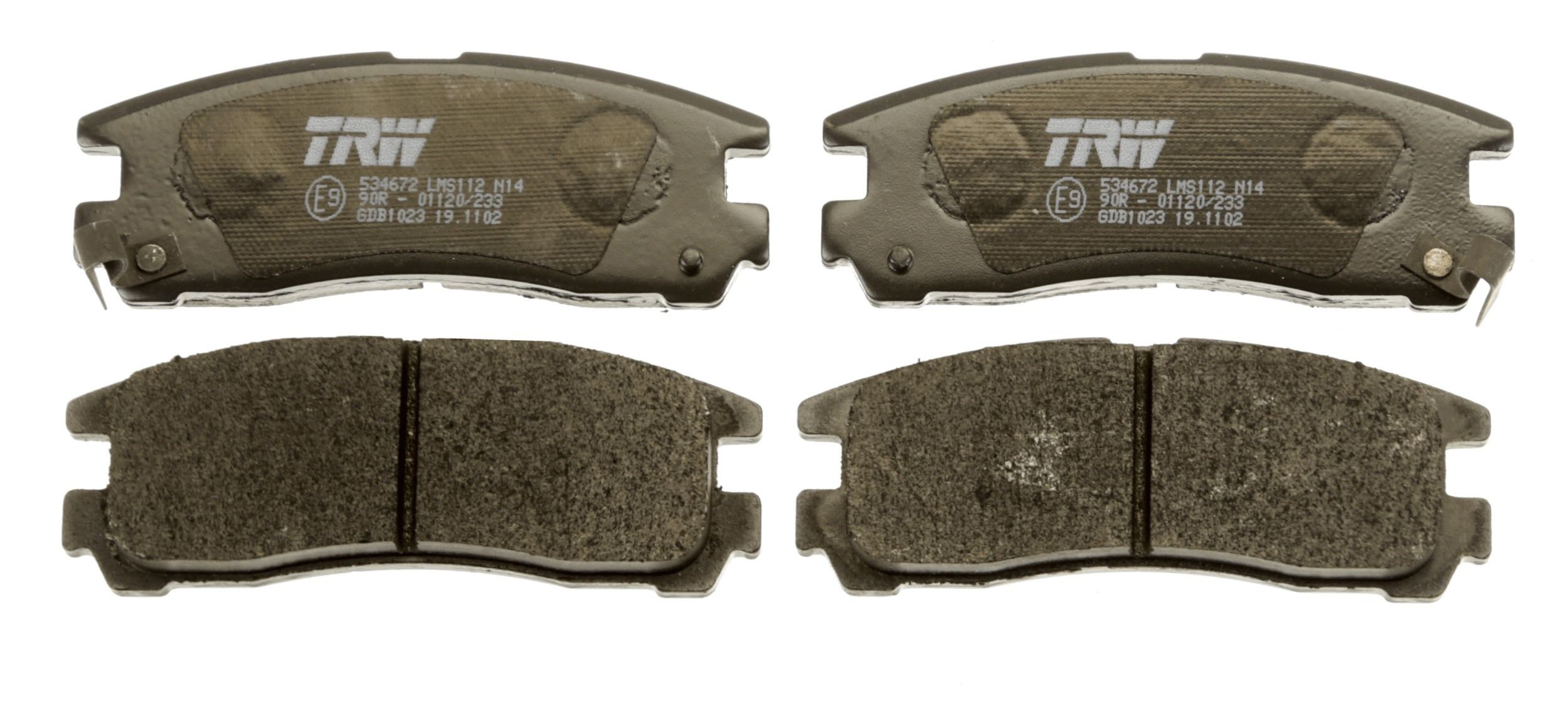 TRW Brake pad kit GDB1023