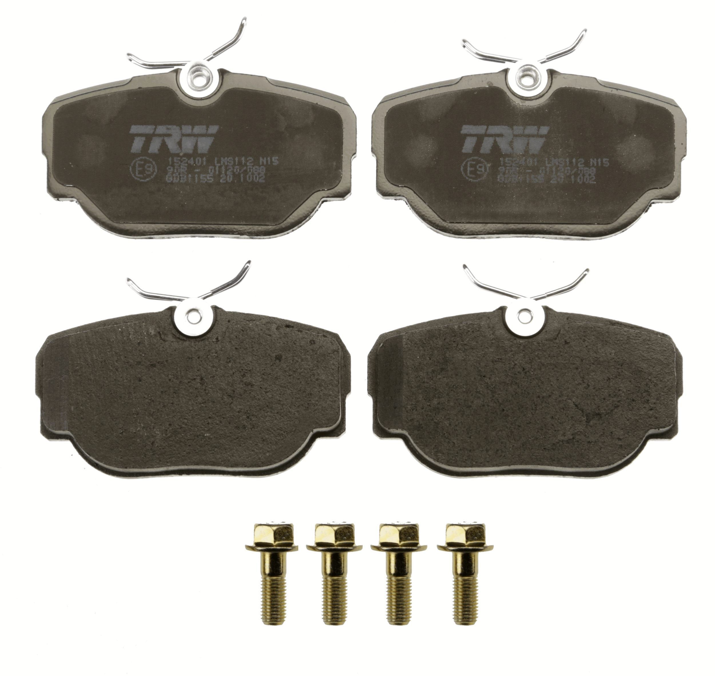 TRW Brake pad kit GDB1155 for LAND ROVER RANGE ROVER, DISCOVERY