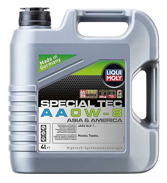 Auto oil 0W8 longlife diesel - 21768 LIQUI MOLY Special Tec, AA