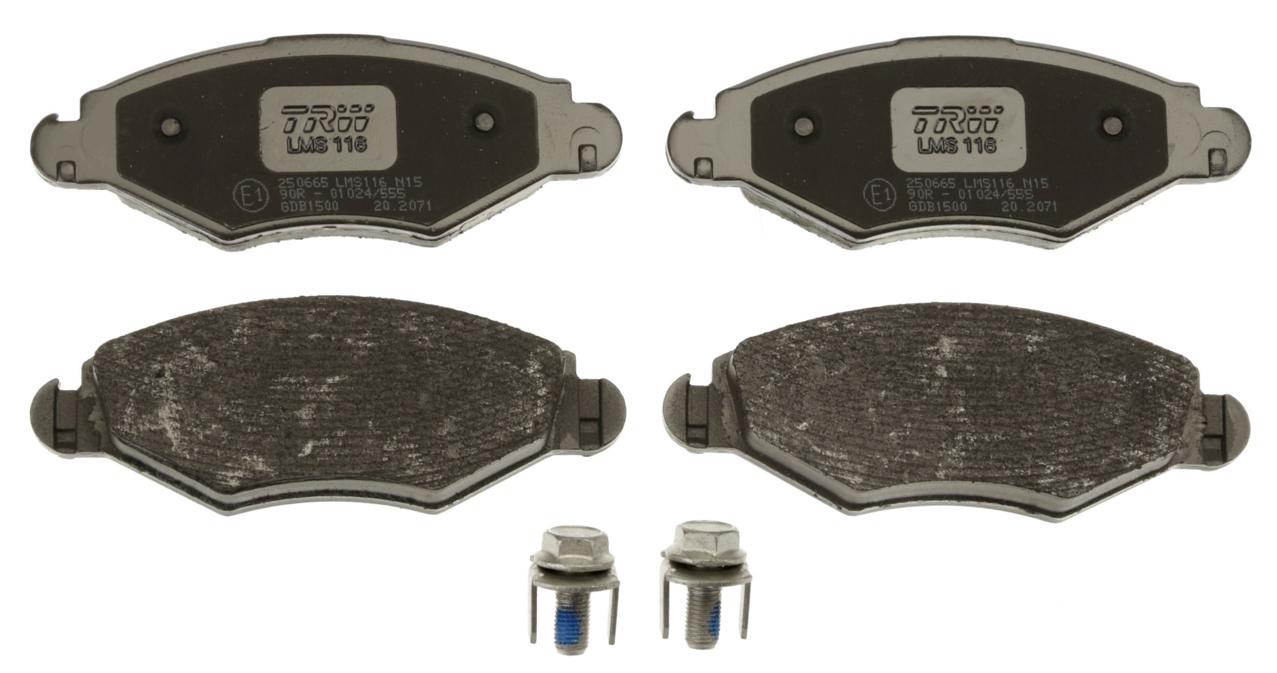TRW Brake pad set, disc brake 23205 buy online