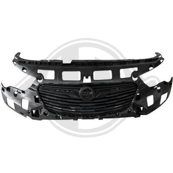 DIEDERICHS 1886840 Front grill OPEL COMBO 2011 price