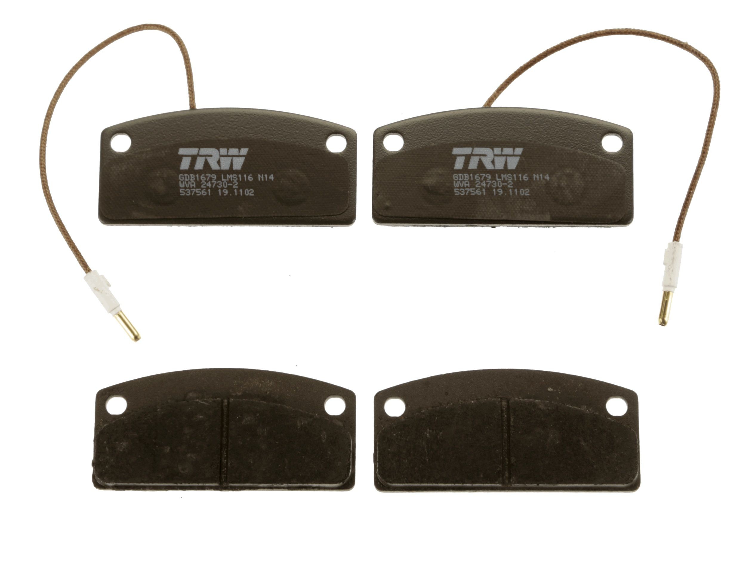 TRW Brake pad kit GDB1679