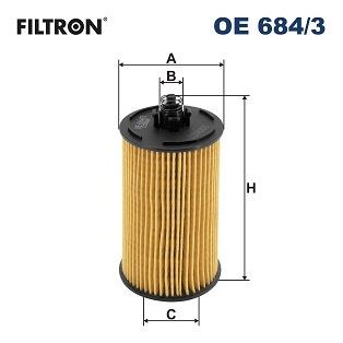 Great value for money - FILTRON Oil filter OE 684/3