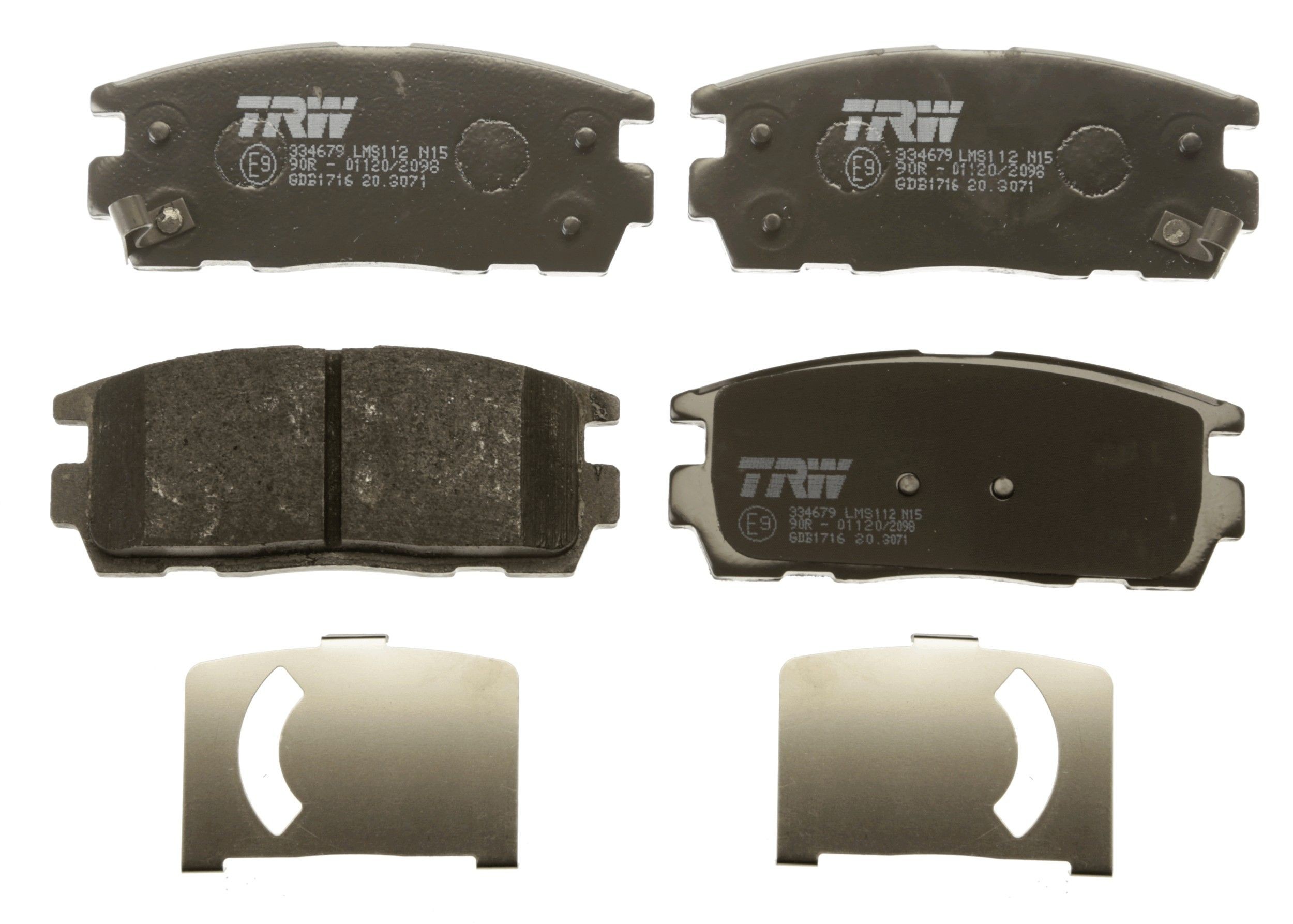 TRW Brake pad kit GDB1716
