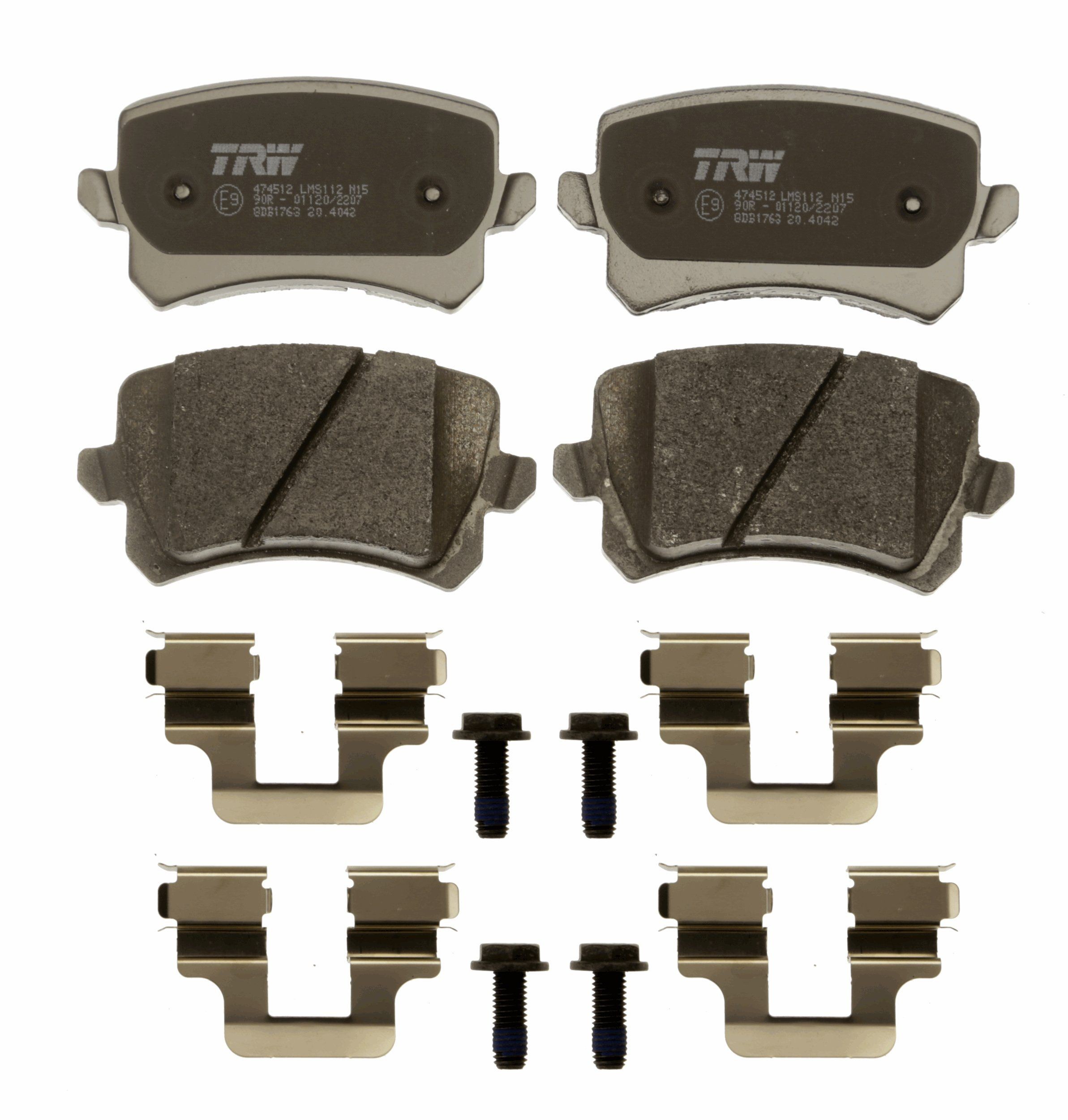 GDB1763 Disc brake pads TRW GDB1763 review and test
