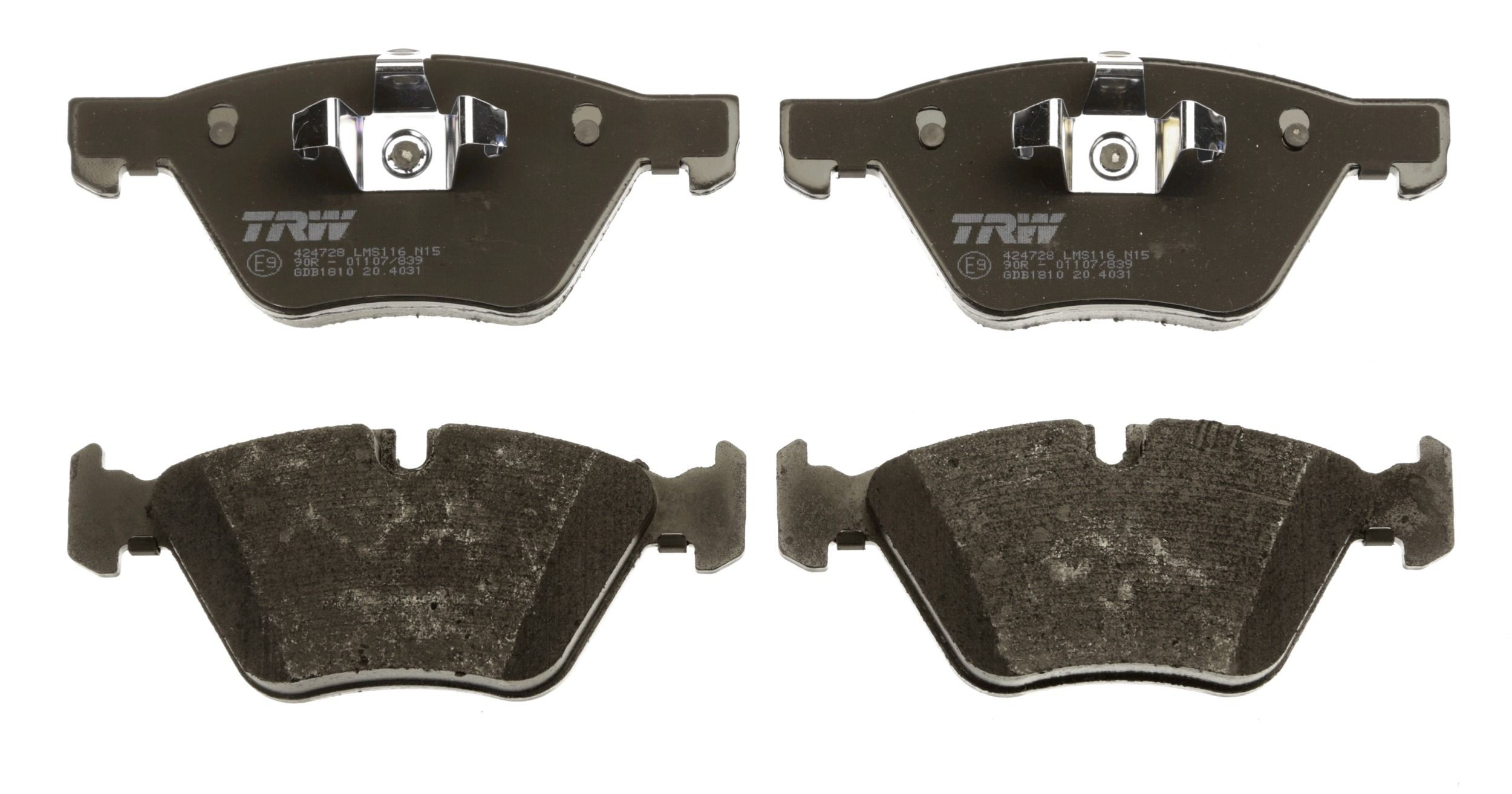 TRW Brake pad set, disc brake 23794 buy online