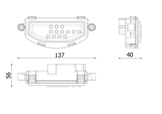 Mercedes E-Class Blower motor resistor 21924996 MAHLE ORIGINAL ABR 166 000P online buy