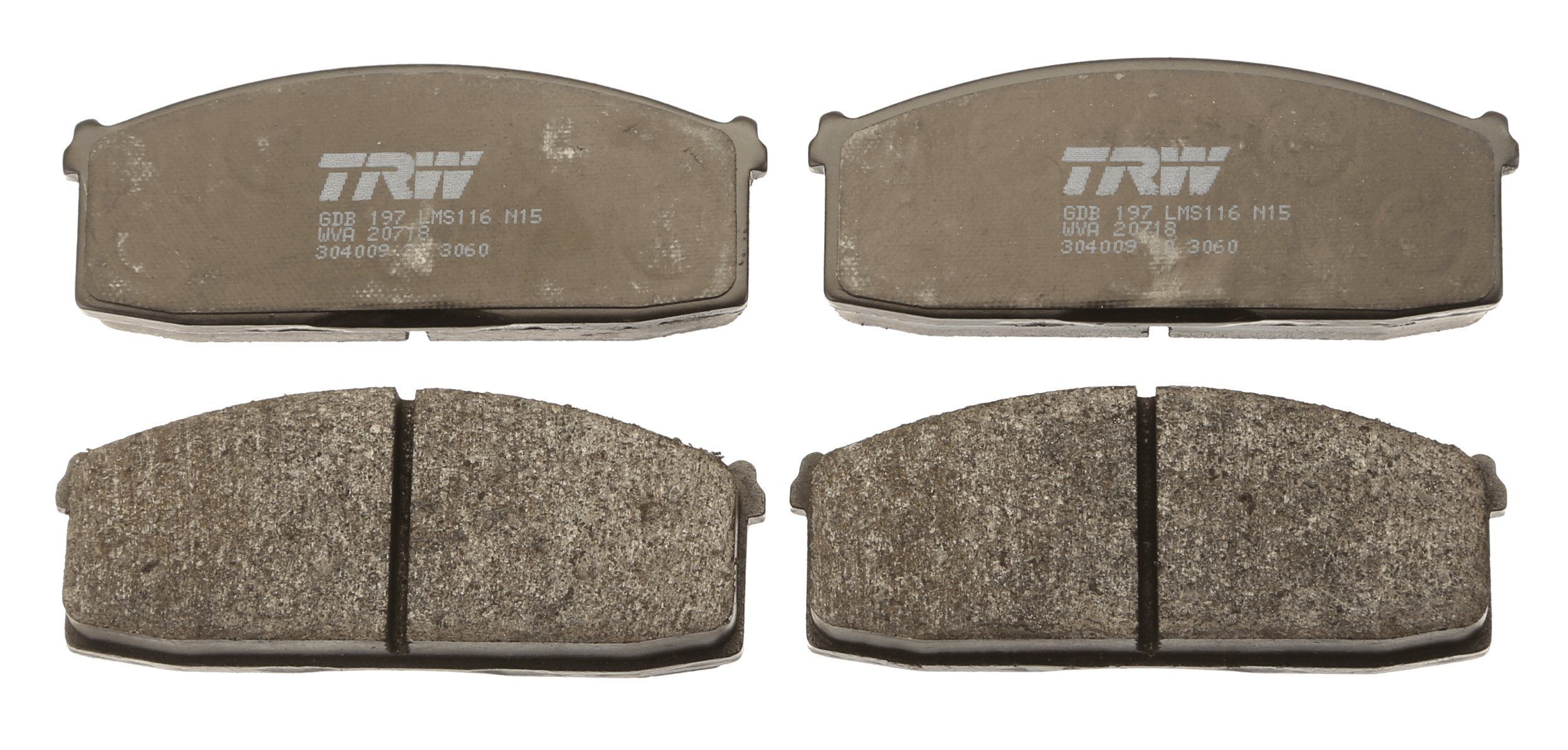 TRW Brake pad kit GDB197
