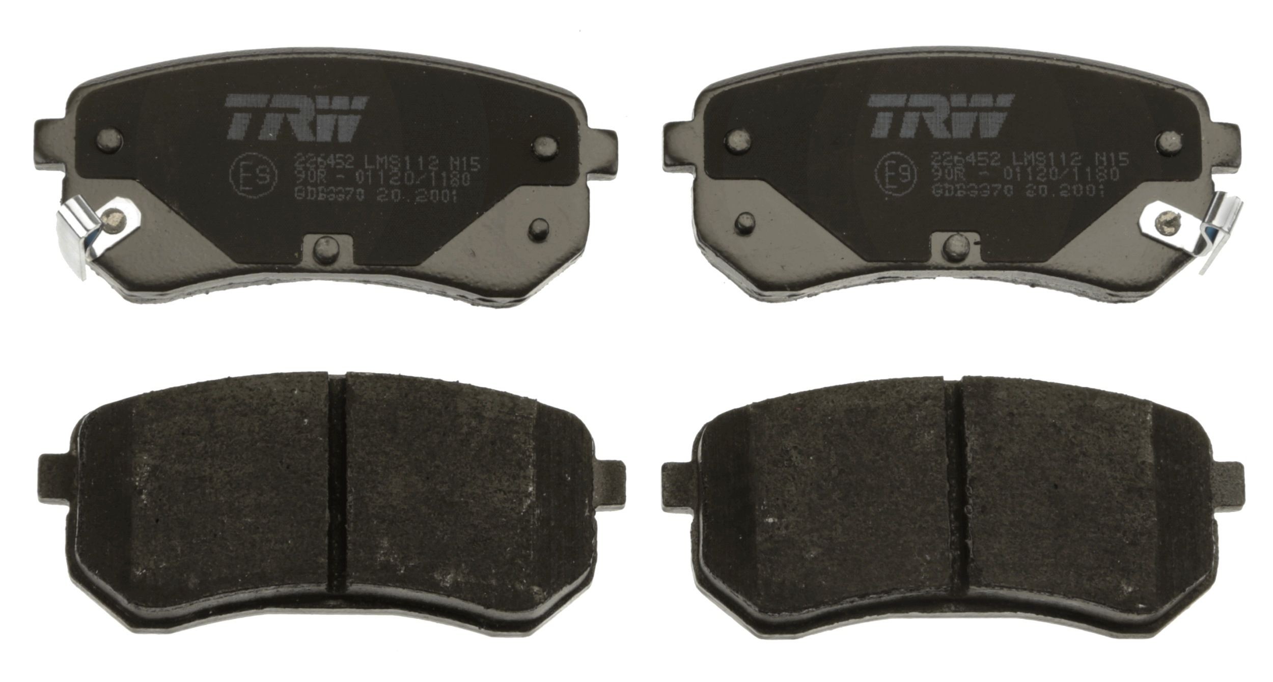 TRW Brake pad kit GDB3370