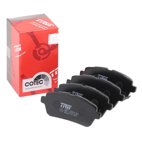 GDB3437 Disc brake pads TRW 24284 review and test