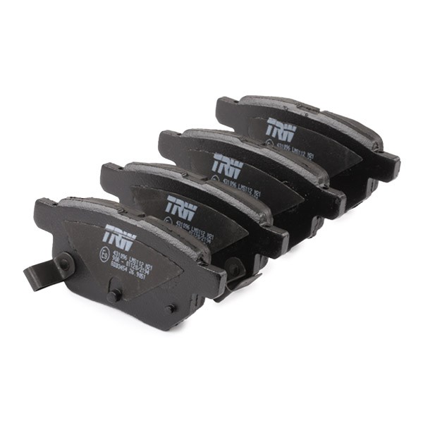 GDB3454 Disc brake pads TRW 24611 review and test